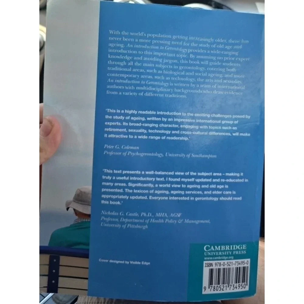 An Introduction to Gerontology Edited By Ian Stuart-Hamilton‎